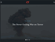 Tablet Screenshot of criticalthreats.org